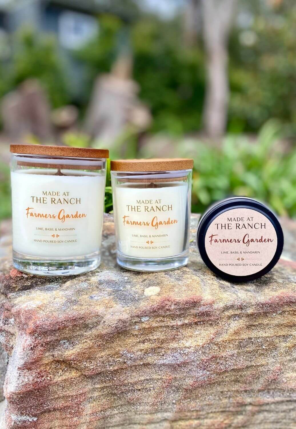 Made At The Ranch Farmers Garden Candle