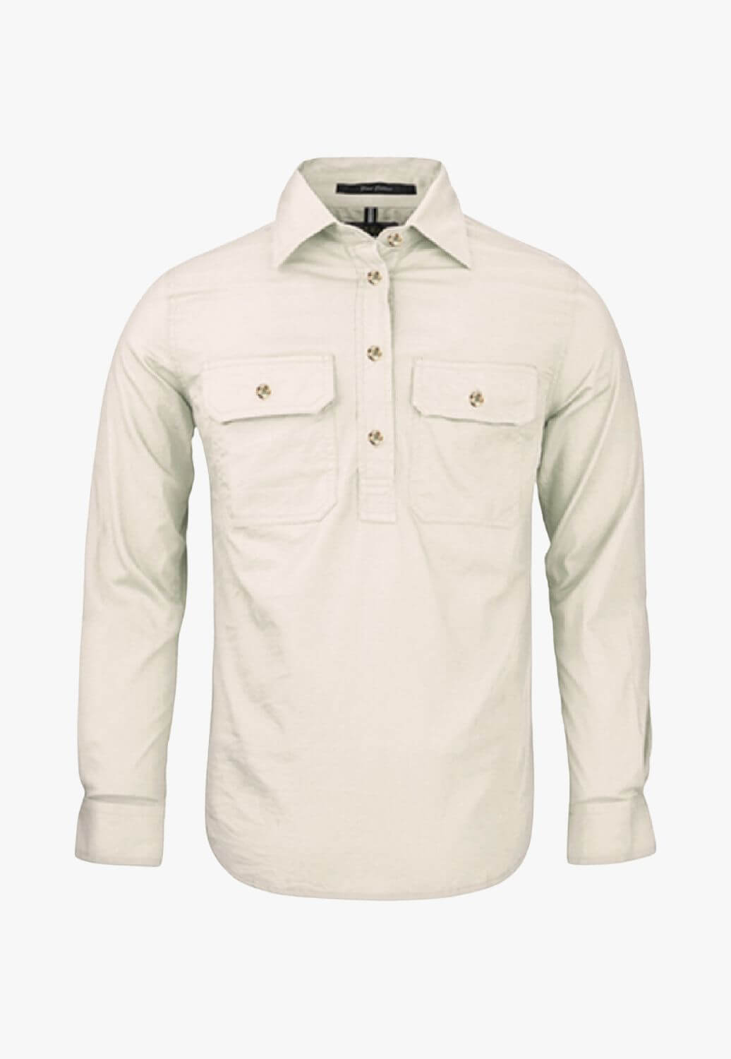 Pilbara Womens Closed Front Long Sleeve Work Shirt RM300CF