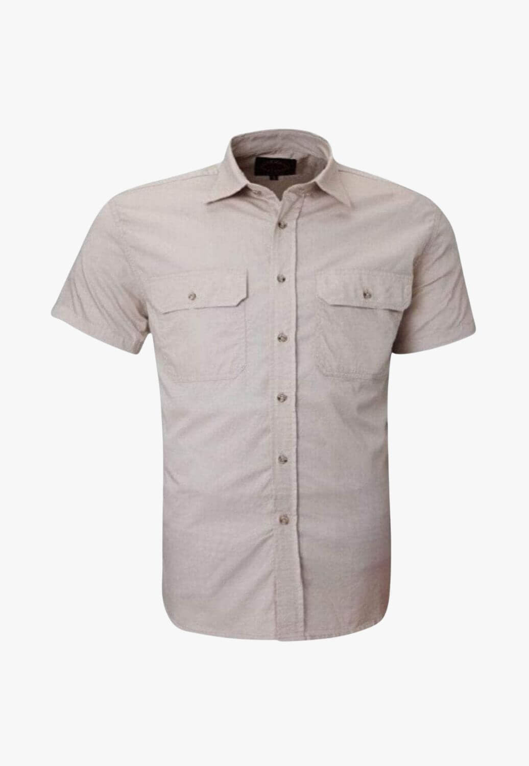 Pilbara Mens Open Front Short Sleeve Work Shirt RM500BTS