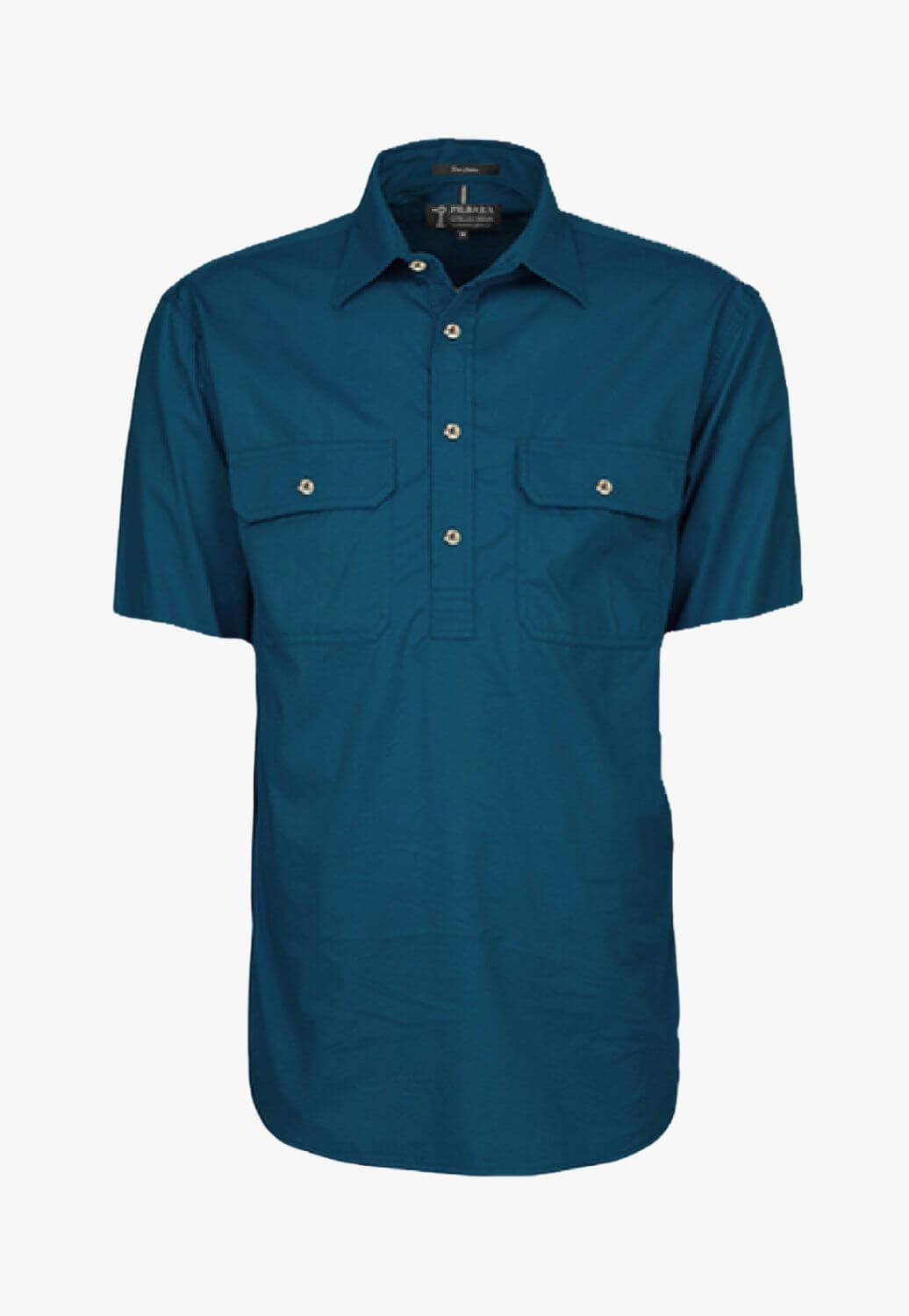 Pilbara Mens Closed Front Short Sleeve Work Shirt RM200CFS