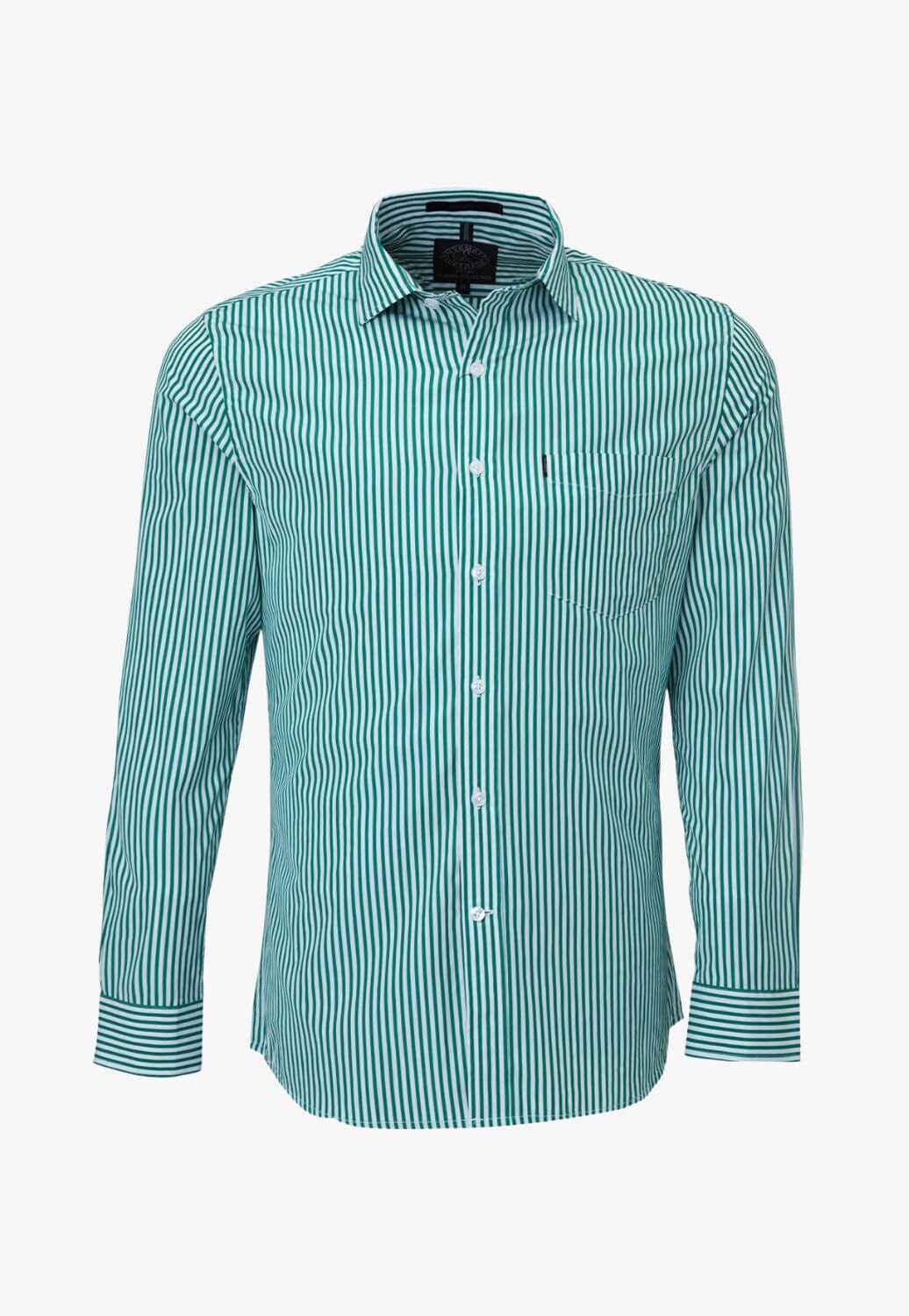 Pilbara Mens Stripe Long Sleeve Shirt