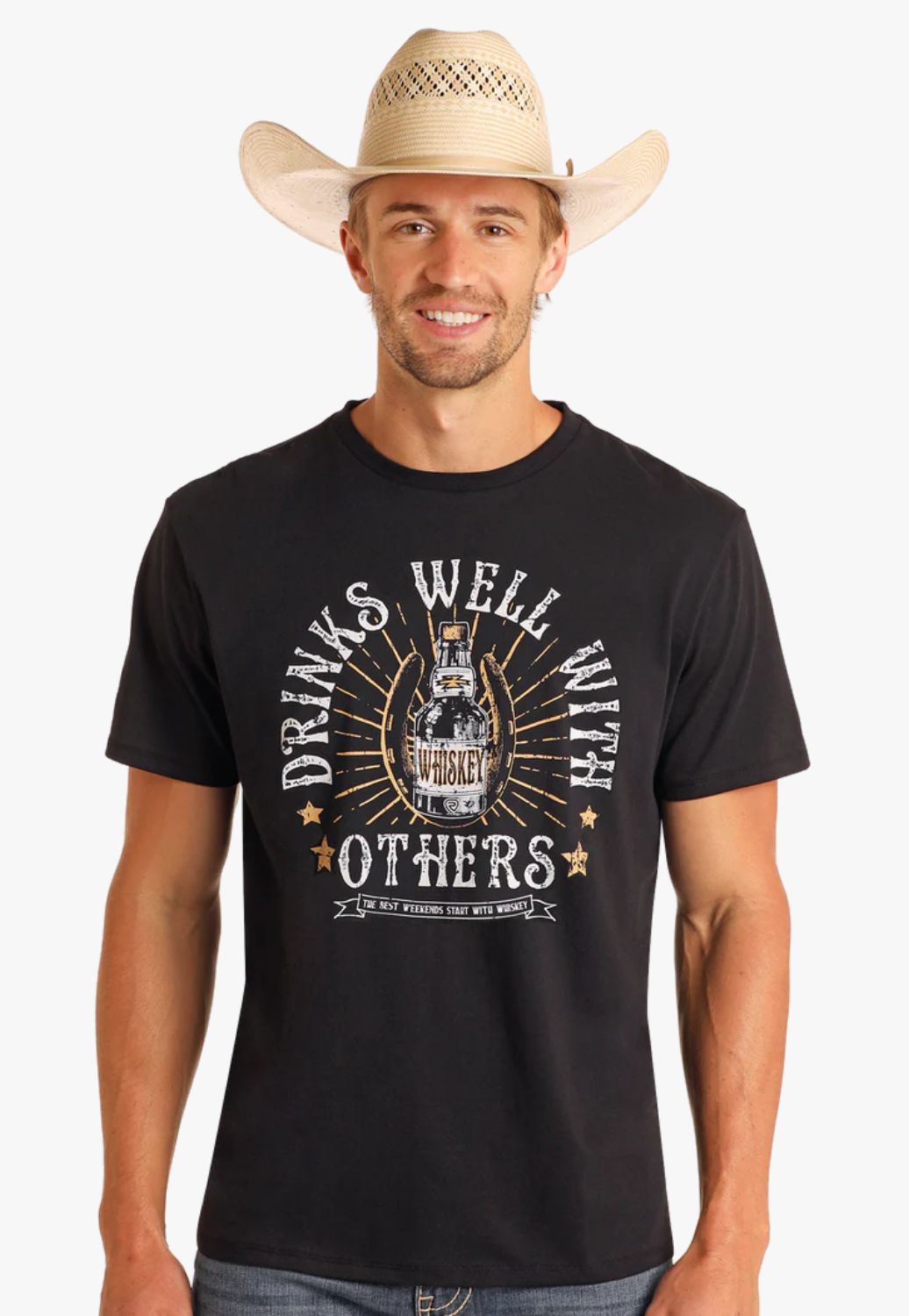 Rock and Roll Unisex Whiskey Weekend Graphic T-Shirt