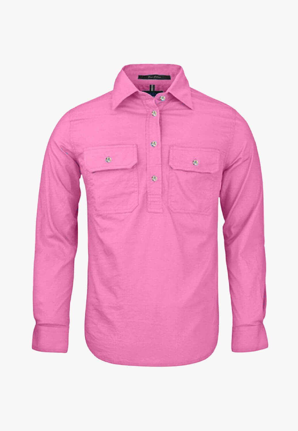 Pilbara Womens Closed Front Long Sleeve Work Shirt RM300CF