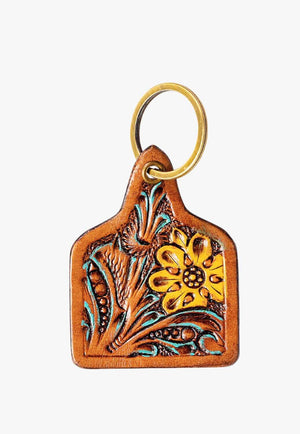 Myra Donna Bella Handtooled Key Fob