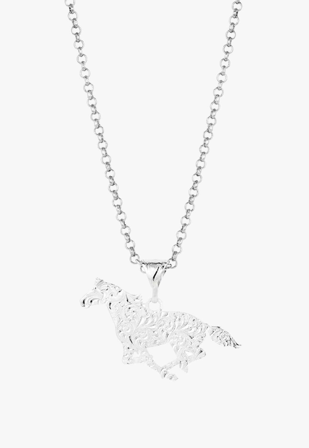 Montana Out West Running Horse Necklace