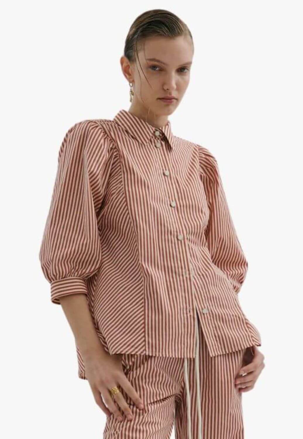 Maevarii Womens Tillie Stripe Shirt