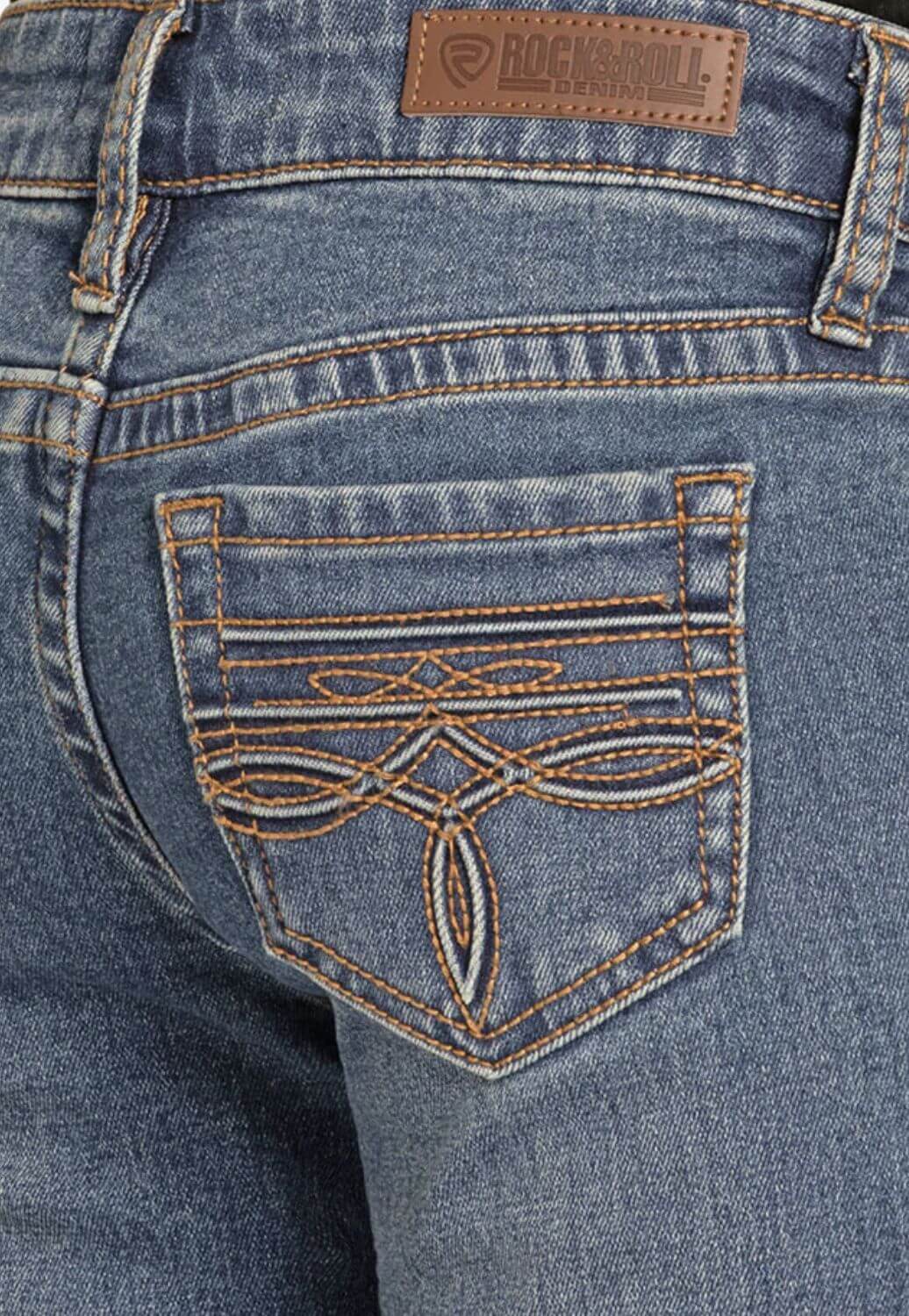 Rock &amp; Roll Girls Stretch Trouser Jean