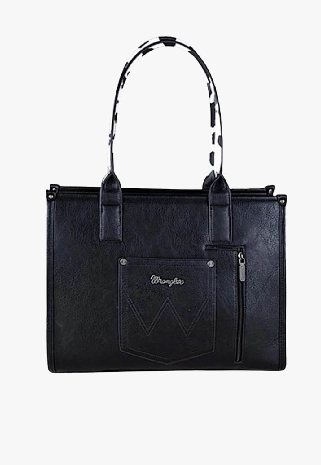 Wrangler Cow Print Tote Bag