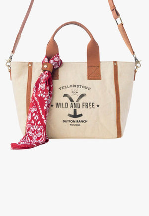 Myra Yellowstone Echo Valley Crossbody Bag with Scarf