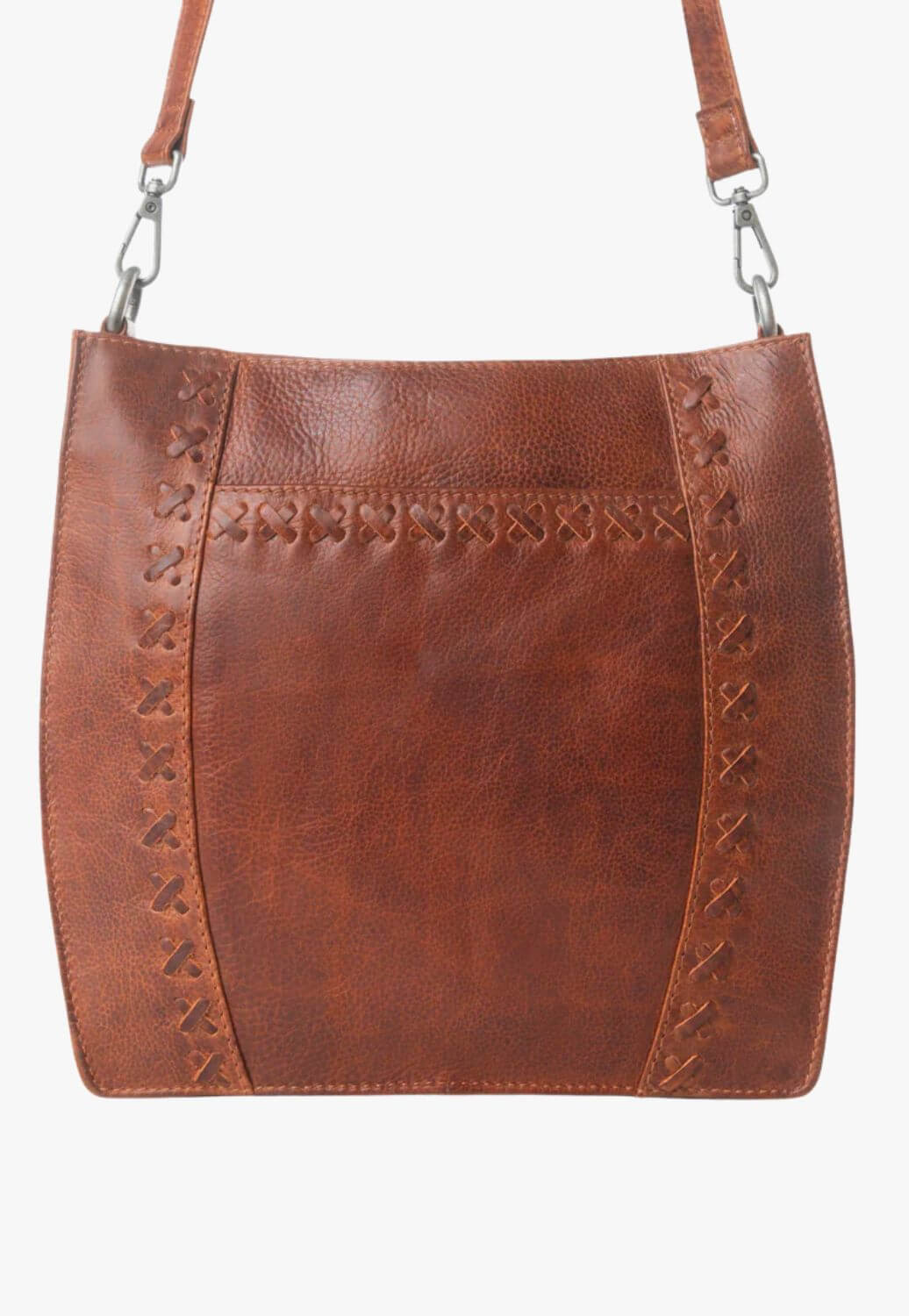 Myra Zidana Mirelle Woven Veg Tanned Leather Sling Bag