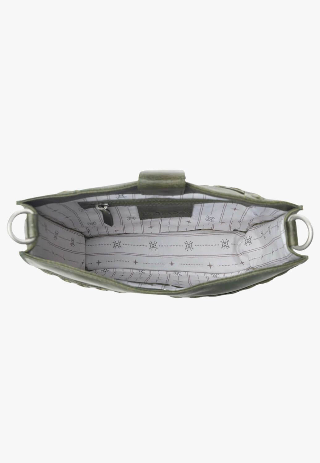Myra Zidana Mirelle Woven Veg Tanned Leather Sling Bag