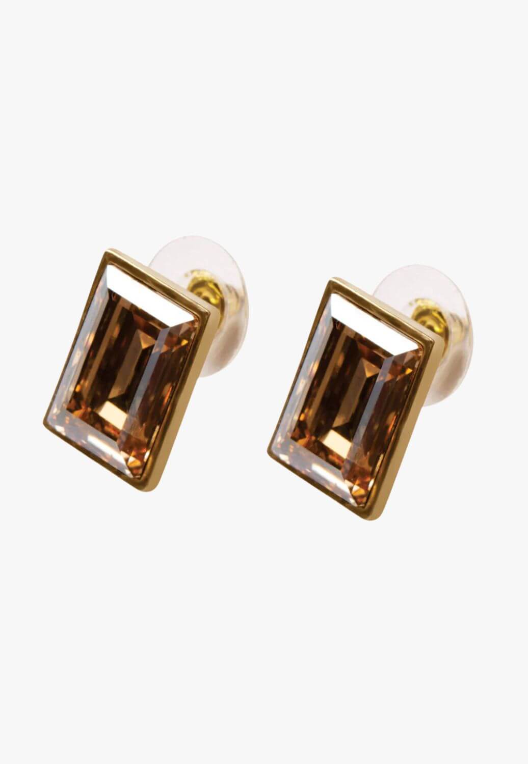 Myra Topaz Time Stud Earrings