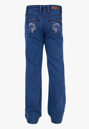 Thomas Cook Girls Heather Boot Cut Jeans