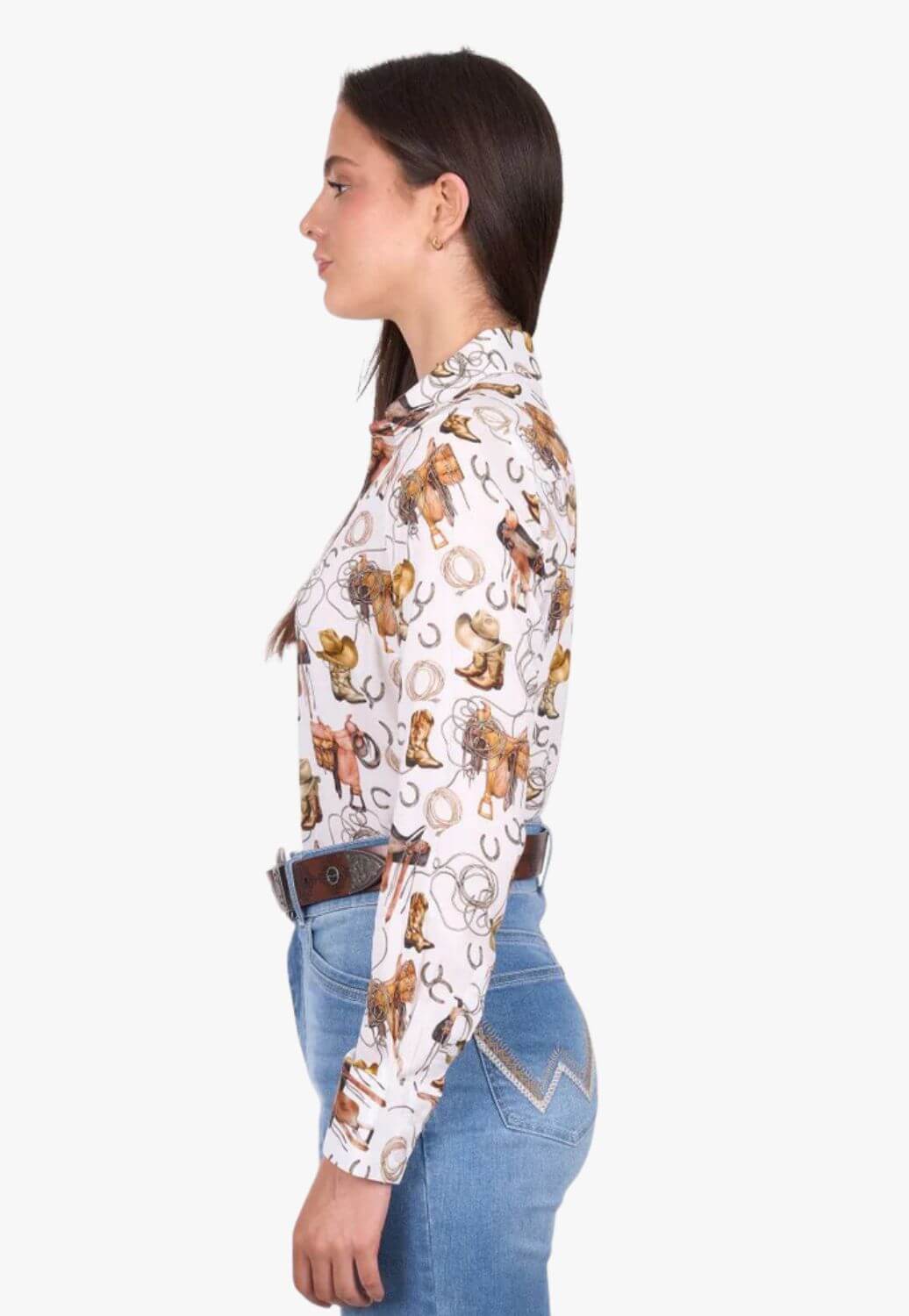 Wrangler Womens Marilyn Long Sleeve Shirt