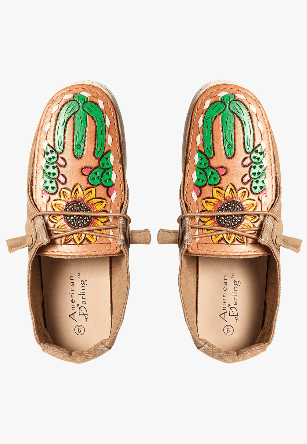 American Darling FOOTWEAR - Womens Casual American Darling Womens Tooled Moc