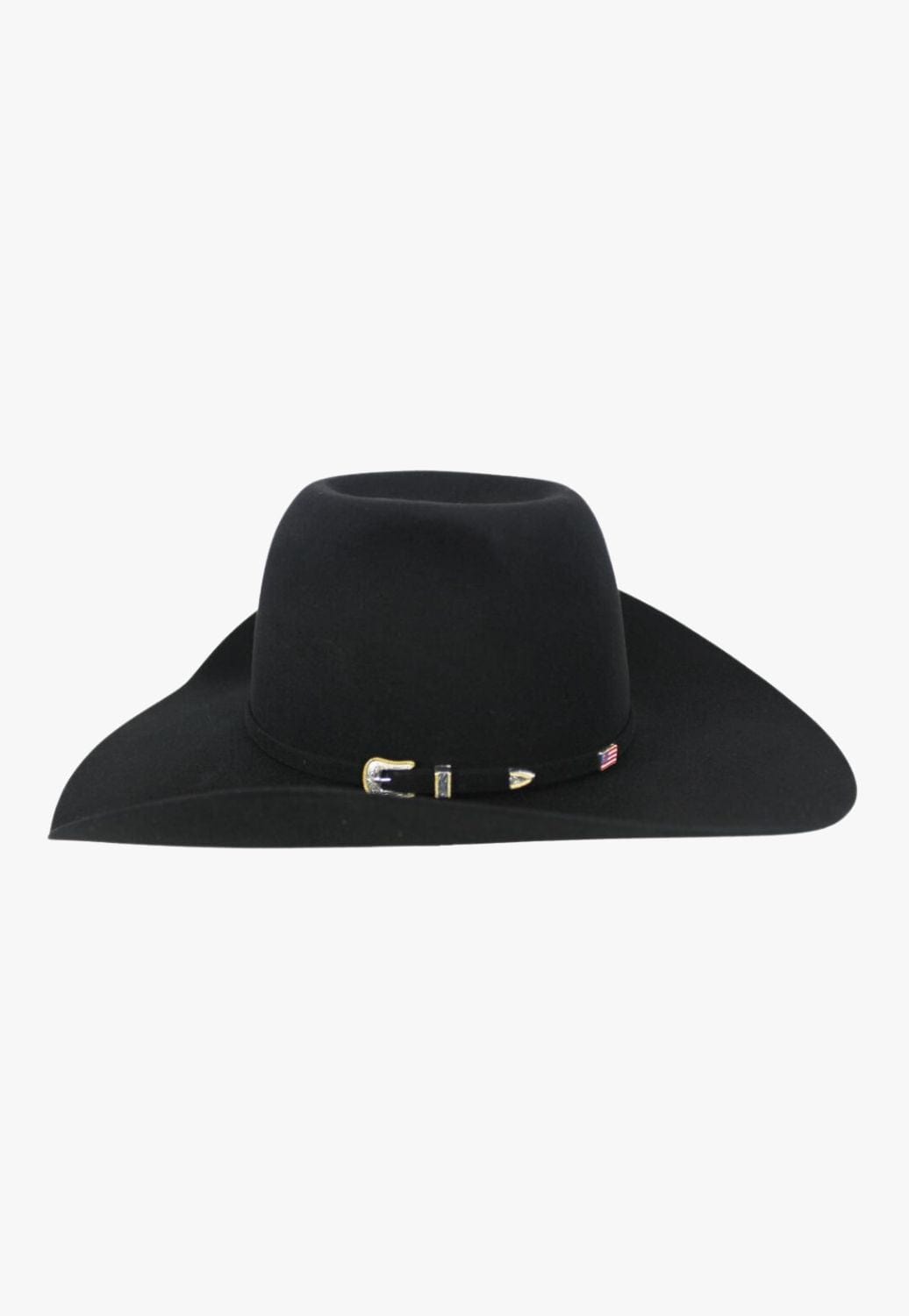 American Hat Company HATS - Felt American Hat 10X CHL Crown Hat Self Band