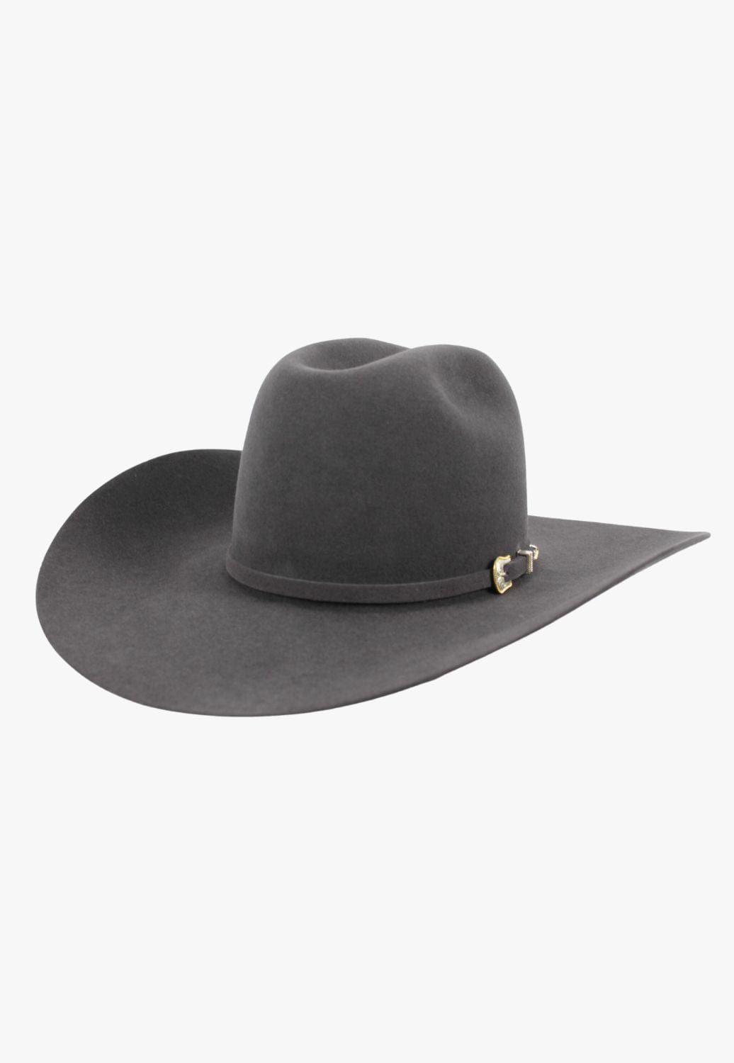 American Hat Company HATS - Felt American Hat 10X MIN Crown Hat Self Band