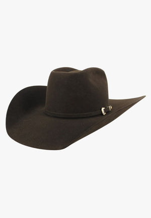 American Hat Company HATS - Felt American Hat 10X UN Crown Hat Self Band