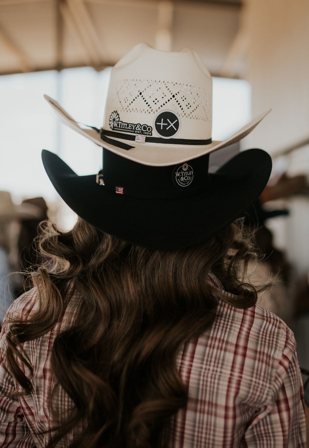 American Hat Company ACCESSORIES-General Black/White American Hat Co Positive Times Hat Patch