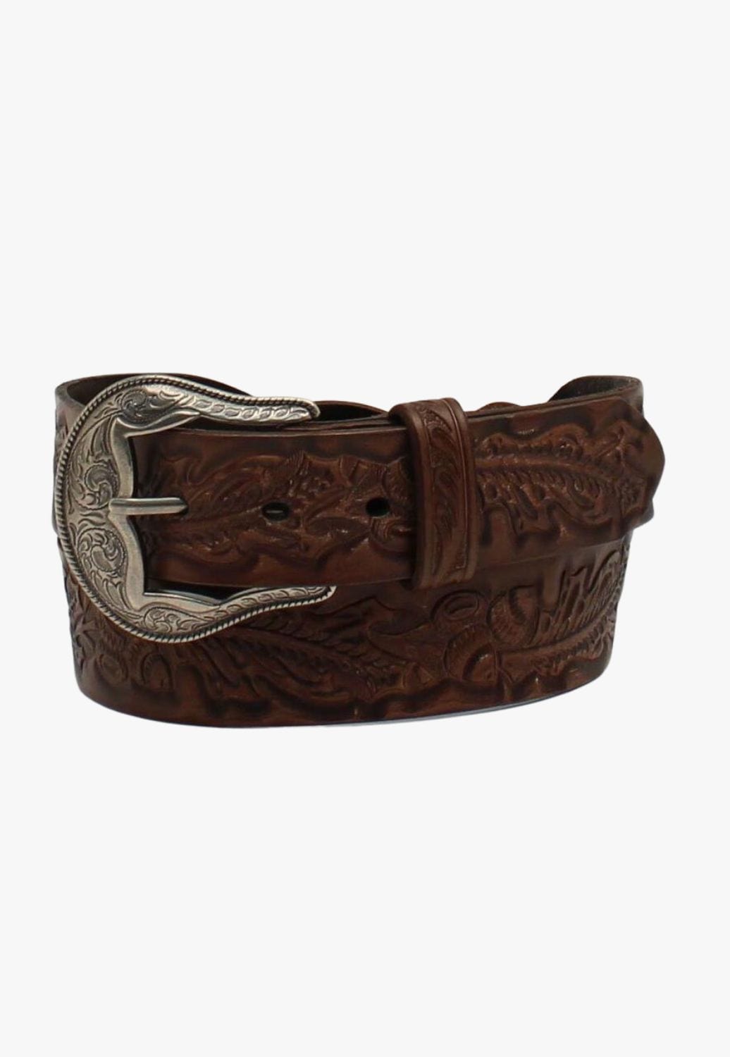 Angel Ranch CLOTHING-Womens Belts Angel Ranch Womens Braided Acorn Belt