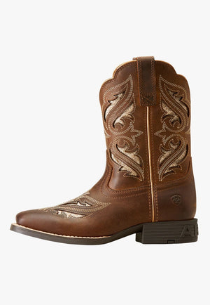 Ariat FOOTWEAR - Kids Western Boots Arait Kids Round Up Bliss Top Boot
