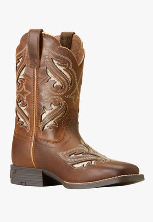 Ariat FOOTWEAR - Kids Western Boots Arait Kids Round Up Bliss Top Boot