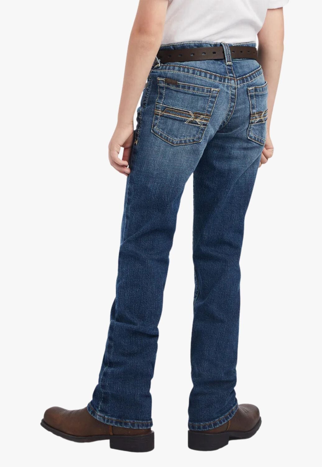 Ariat CLOTHING-Boys Jeans Ariat Boys B5 Bowie Slim Straight Leg Jean