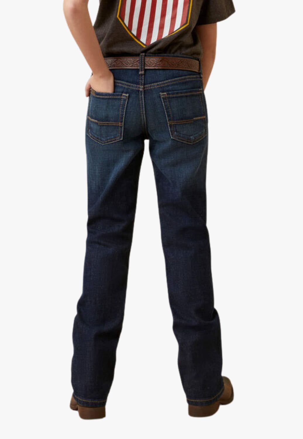 Ariat CLOTHING-Boys Jeans Ariat Boys B5 Hansen Straight Leg Jean