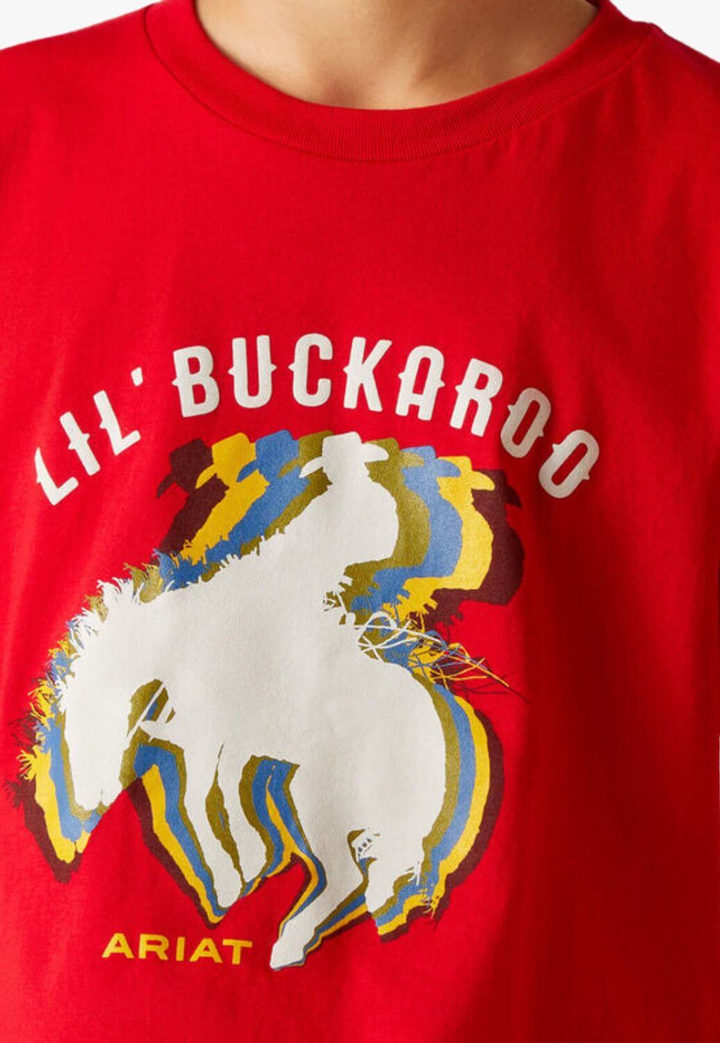 Ariat CLOTHING-Boys T-Shirts Ariat Boys Block Rodeo T-Shirt