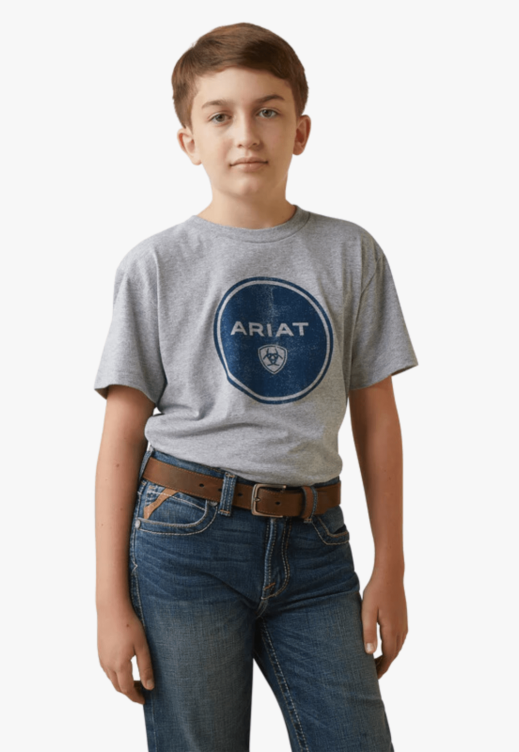 Ariat CLOTHING-Boys T-Shirts Ariat Boys Worn Around T-Shirt