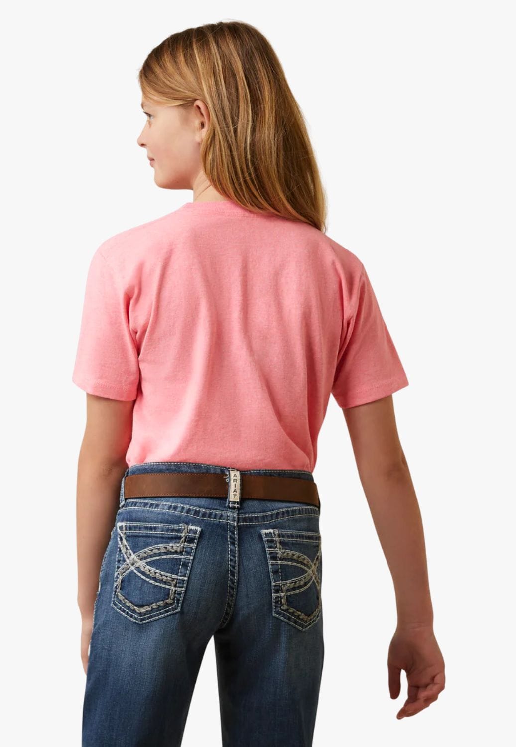 Ariat CLOTHING-Girls T-Shirts Ariat Girls Butterfly Bandana T-Shirt