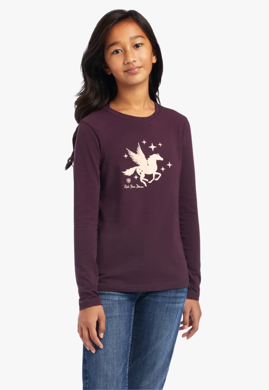 Ariat CLOTHING-Girls Long Sleeve Shirts Ariat Girls Dream Long Sleeve Shirt