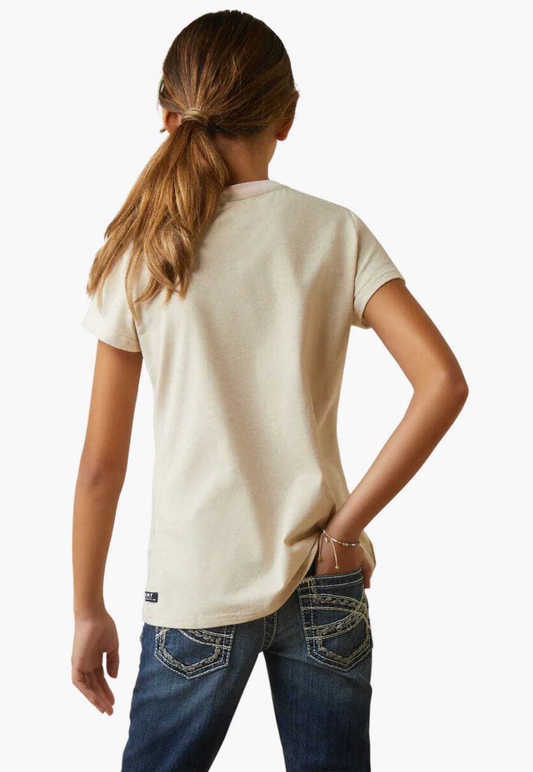 Ariat CLOTHING-Girls T-Shirts Ariat Girls Youth Flora T-Shirt