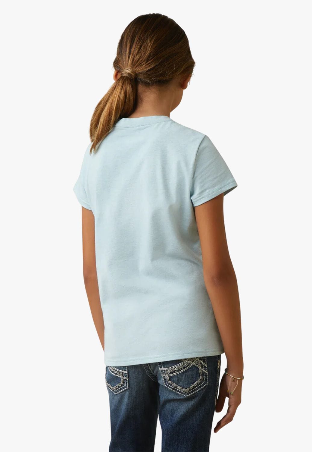 Ariat CLOTHING-Girls T-Shirts Ariat Girls Youth Time To Show T-Shirt