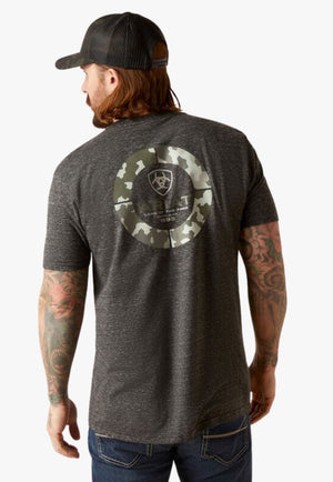 Ariat CLOTHING-MensT-Shirts Ariat Mens Camo Ring T-Shirt