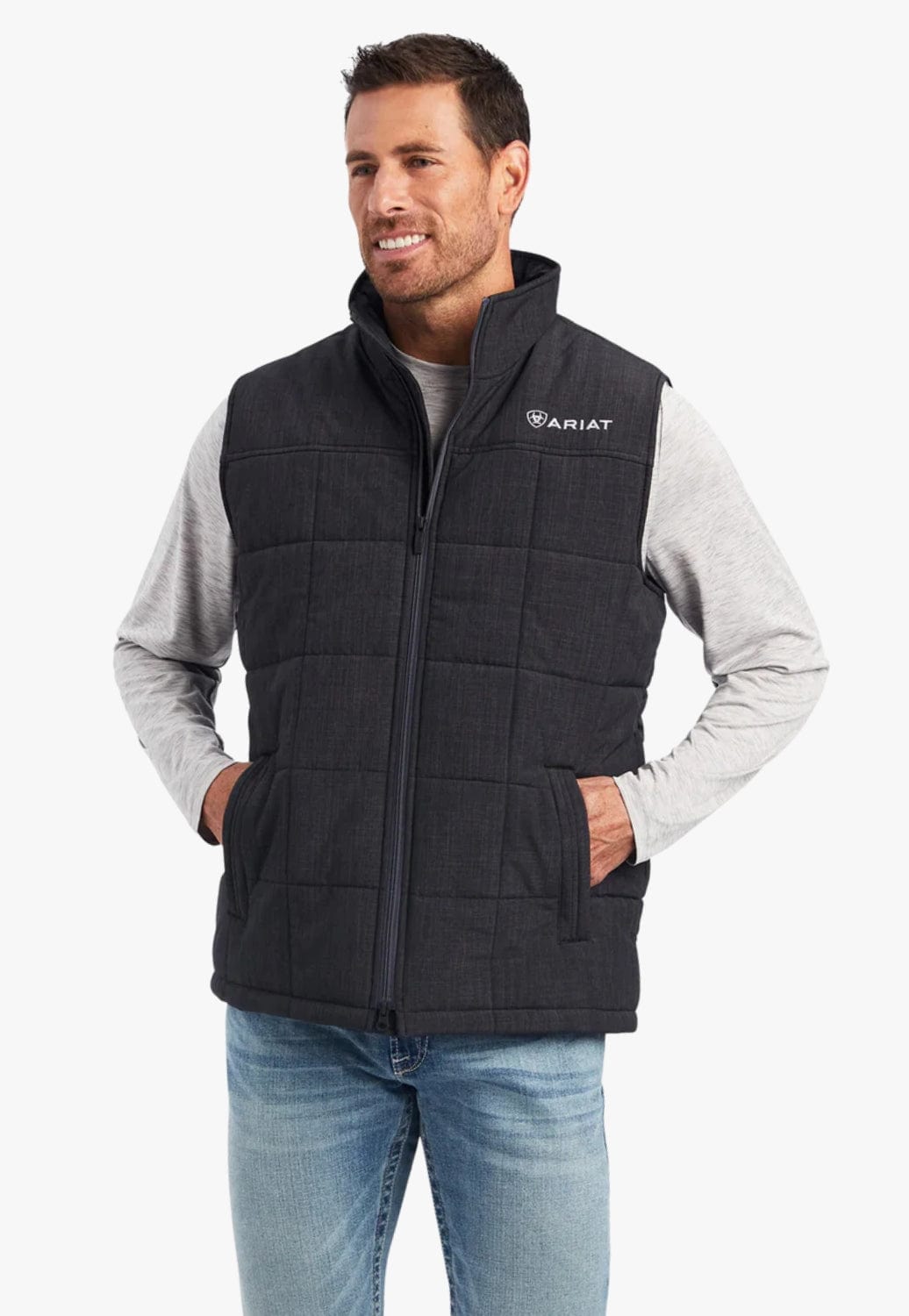 Ariat CLOTHING-Mens Vests Ariat Mens Crius Insulated Vest