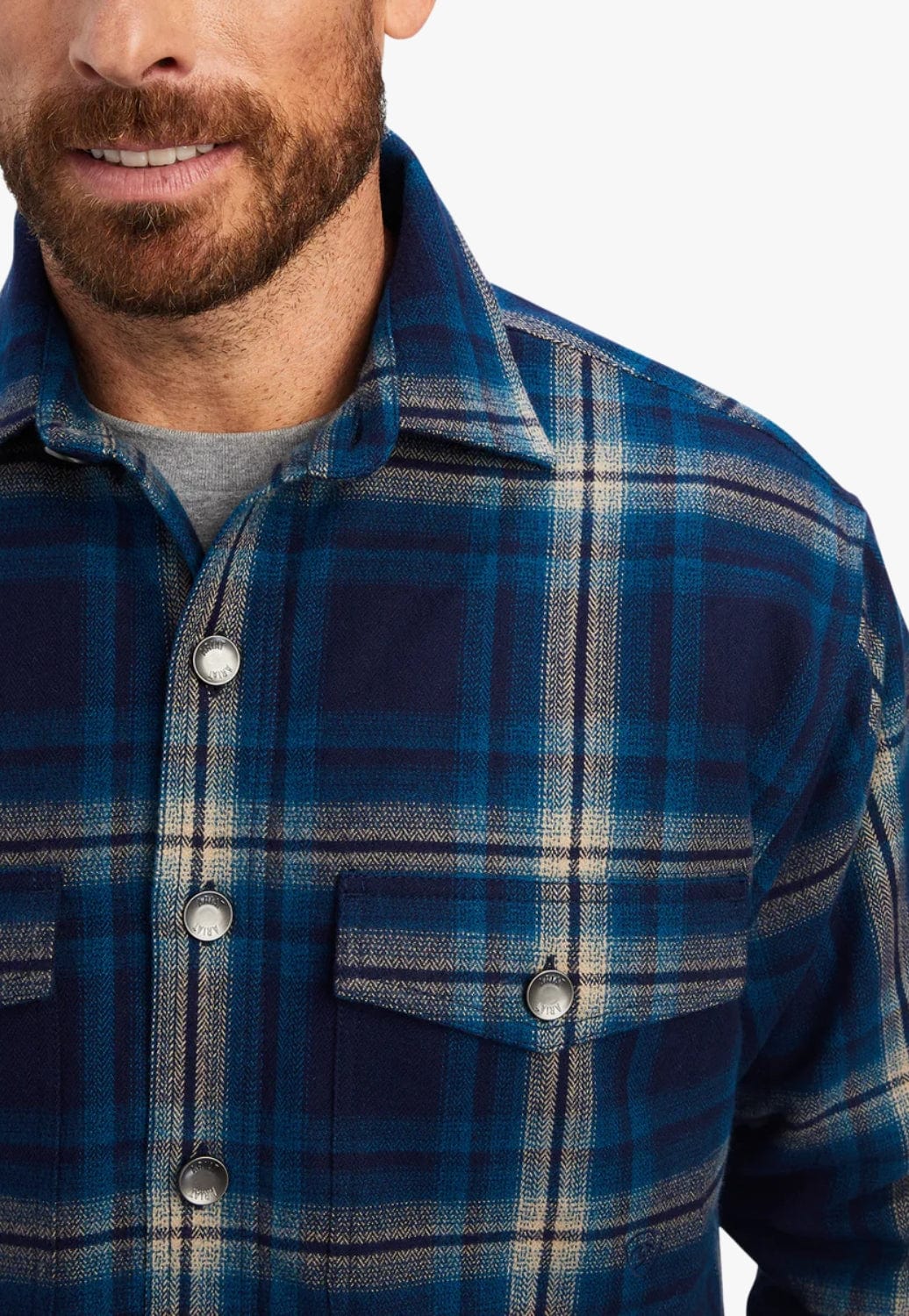 Ariat CLOTHING-Mens Jackets Ariat Mens Hannoch Shirt Jacket