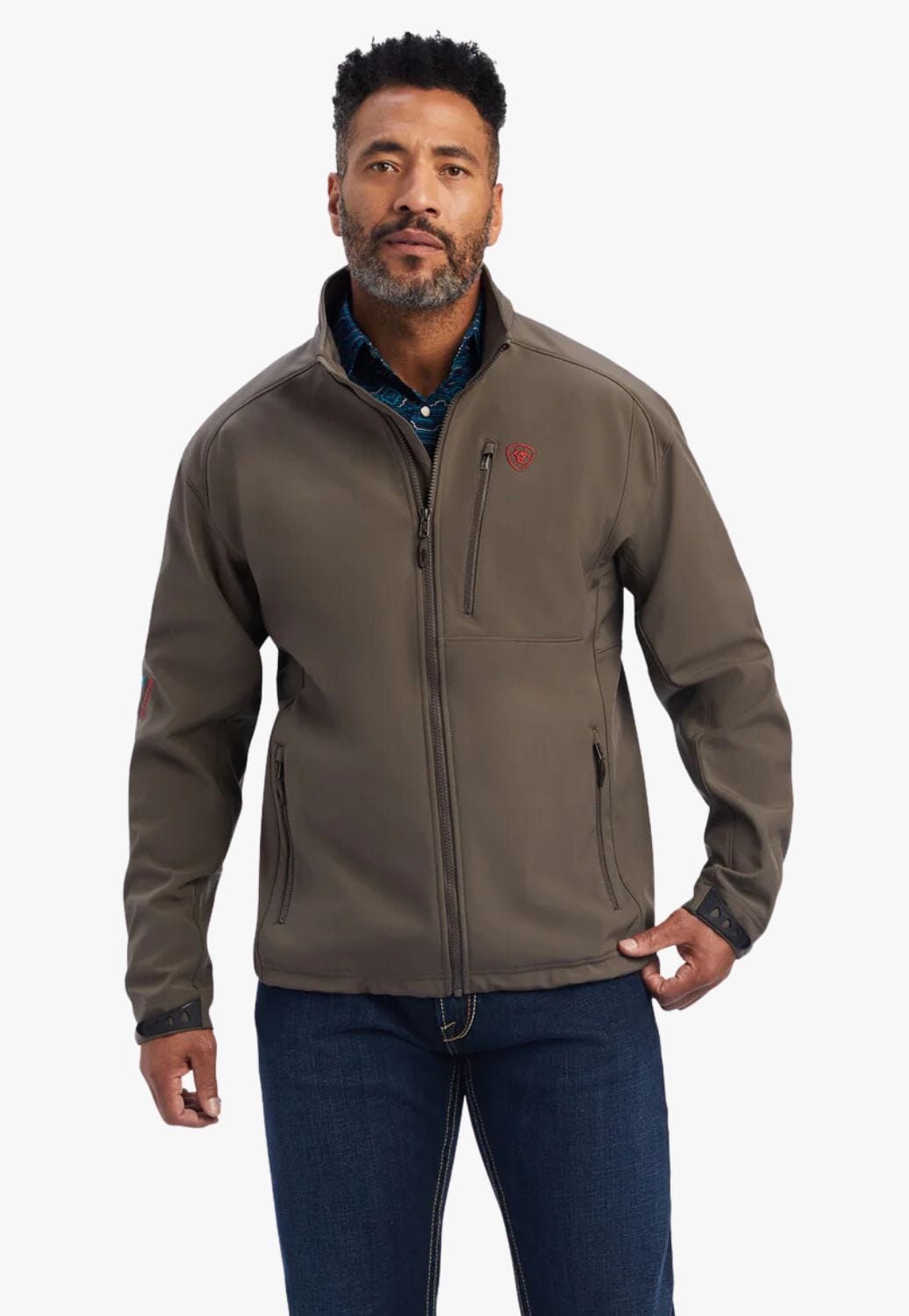 Ariat CLOTHING-Mens Jackets Ariat Mens Logo 2.0 Softshell Jacket