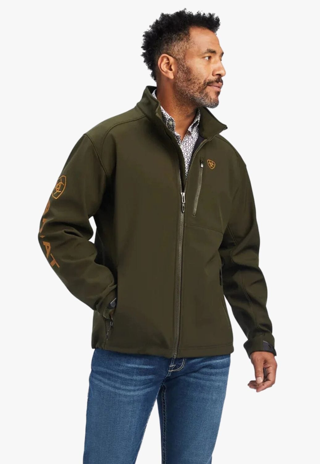 Ariat CLOTHING-Mens Jackets Ariat Mens Logo 2.0 Softshell Jacket