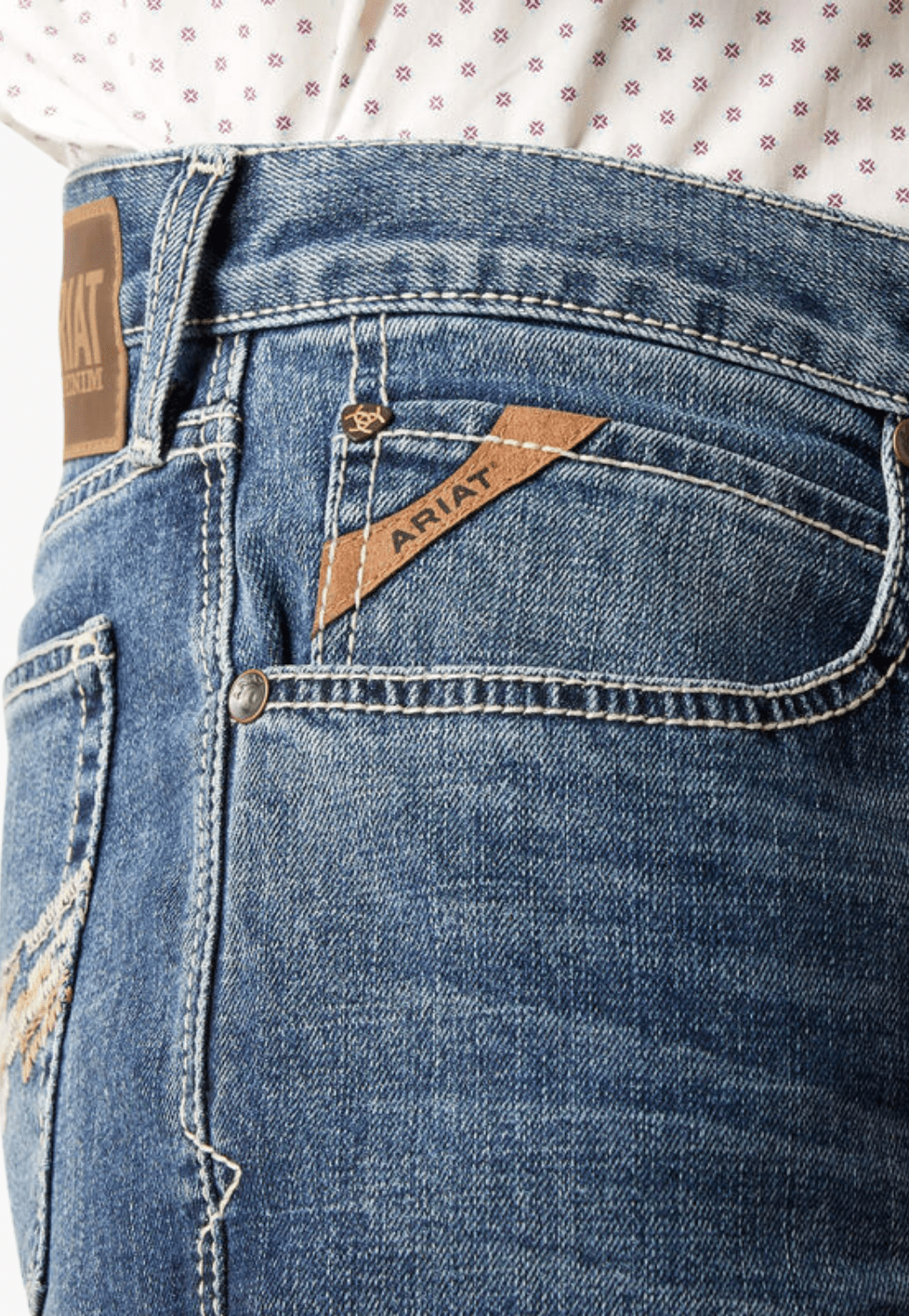 Ariat CLOTHING-Mens Jeans Ariat Mens M2 Truman Traditional Relaxed Boot Cut Jean