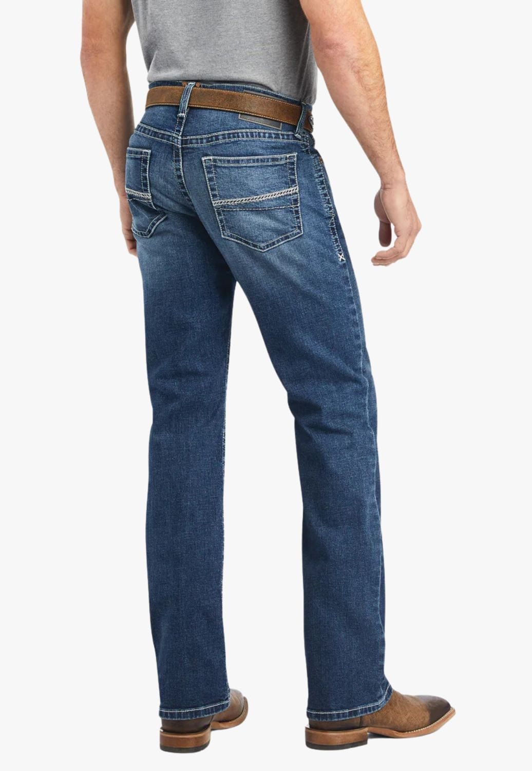 Ariat CLOTHING-Mens Jeans Ariat Mens M4 Hugo Relaxed Boot Cut Jean