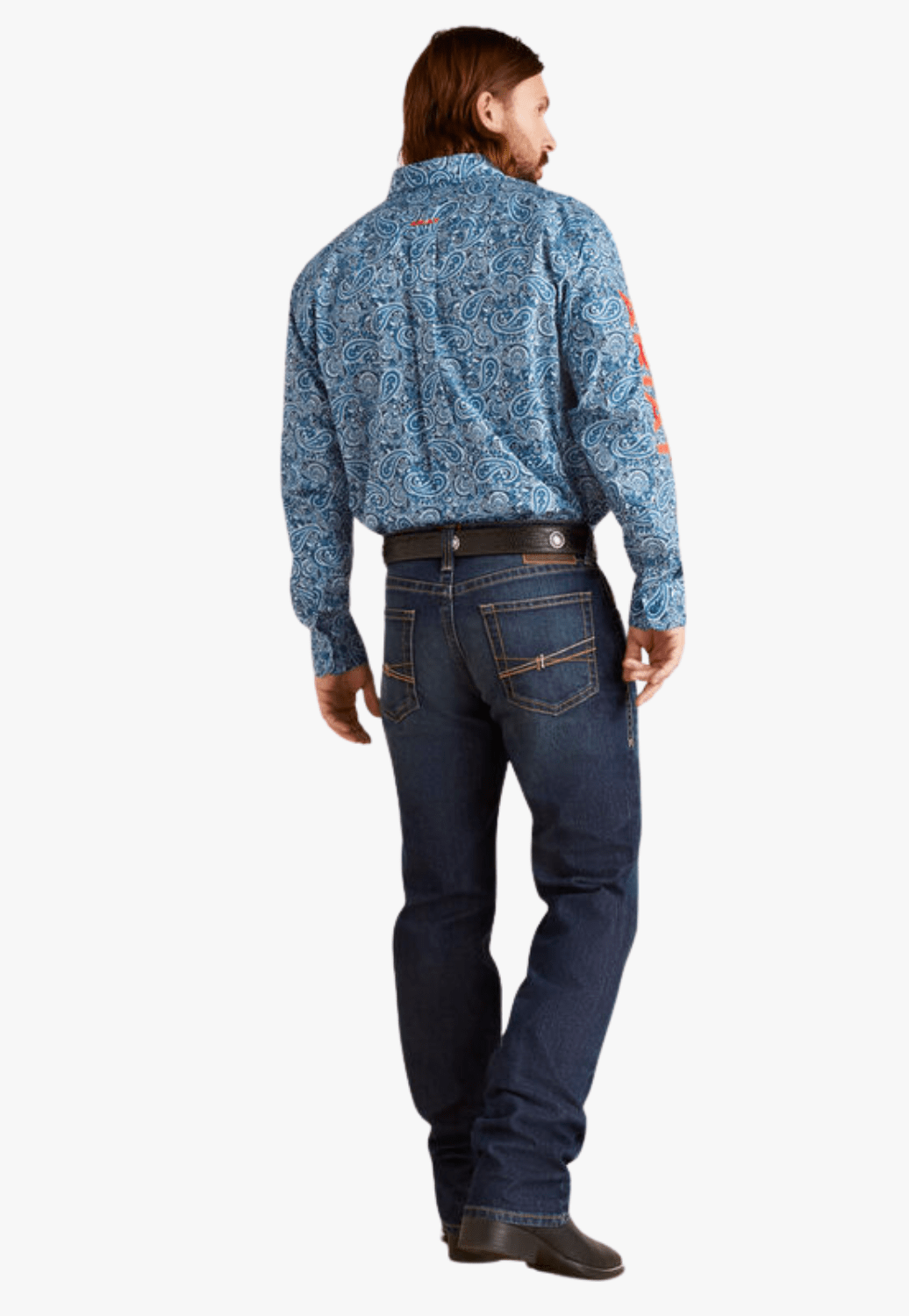 Ariat CLOTHING-Mens Jeans Ariat Mens M5 Dennis Straight Leg Jean