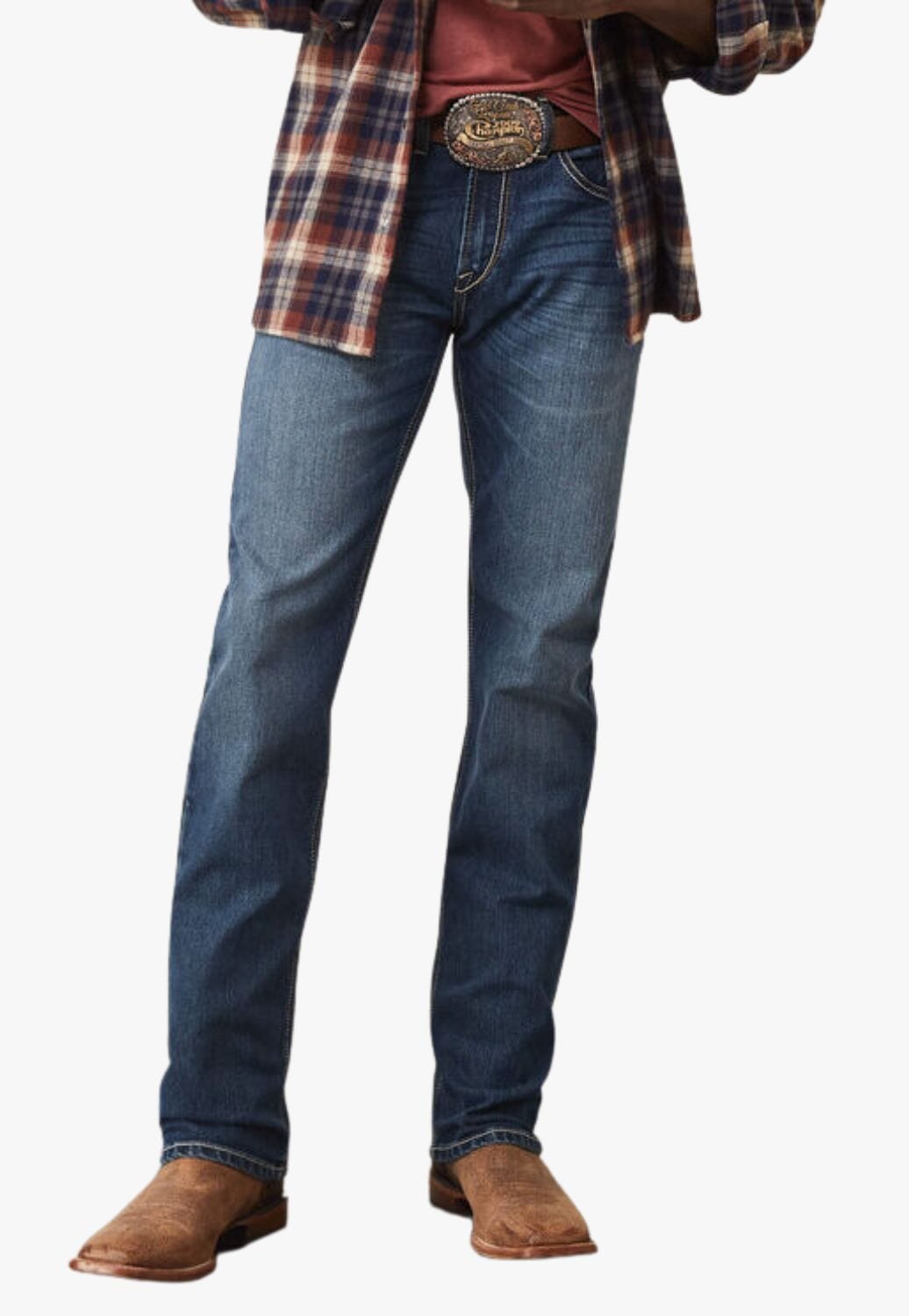 Ariat CLOTHING-Mens Jeans Ariat Mens M5 Whitman Straight Leg Jean