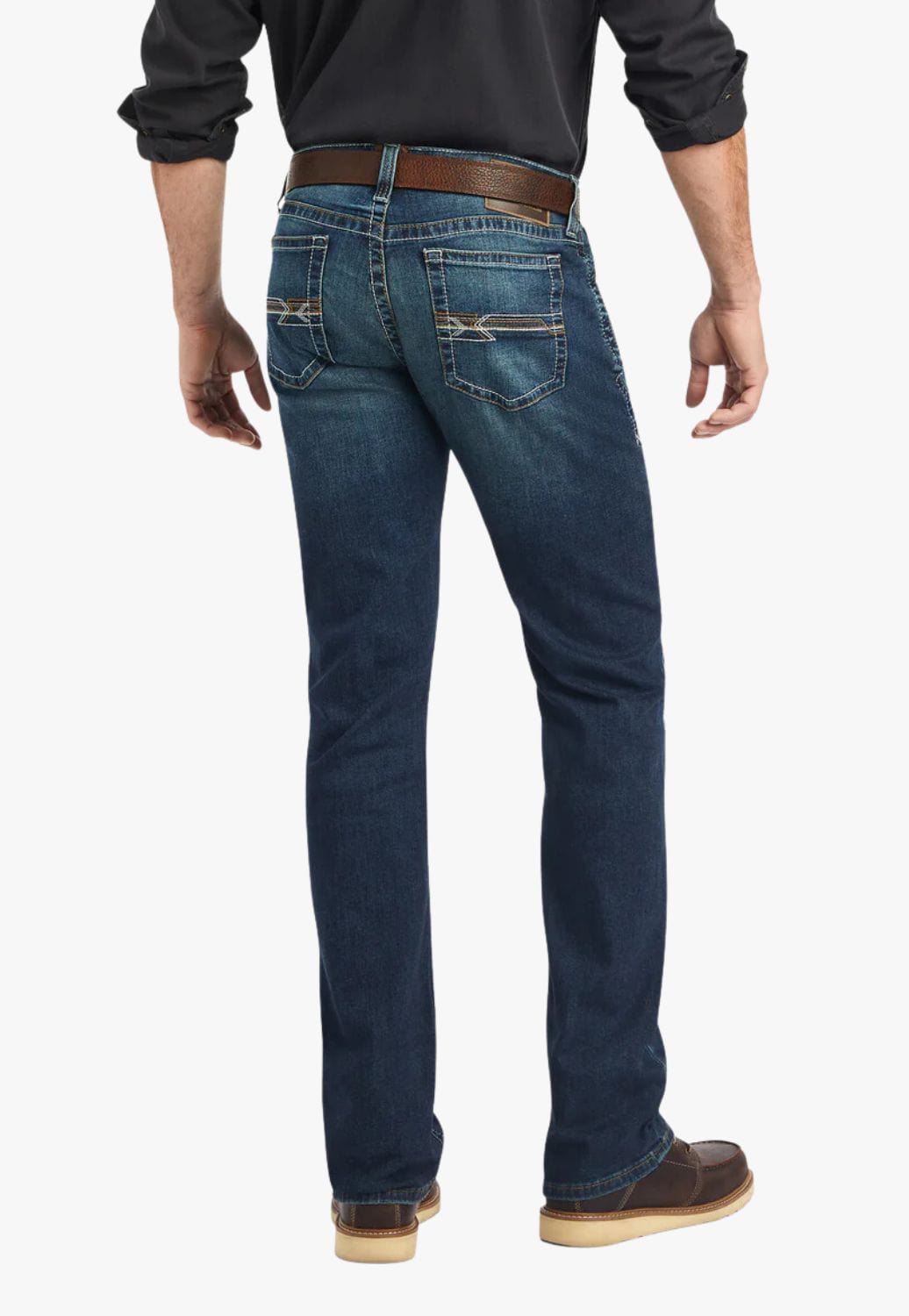 Ariat CLOTHING-Mens Jeans Ariat Mens M7 Bowie Slim Straight Leg Jean