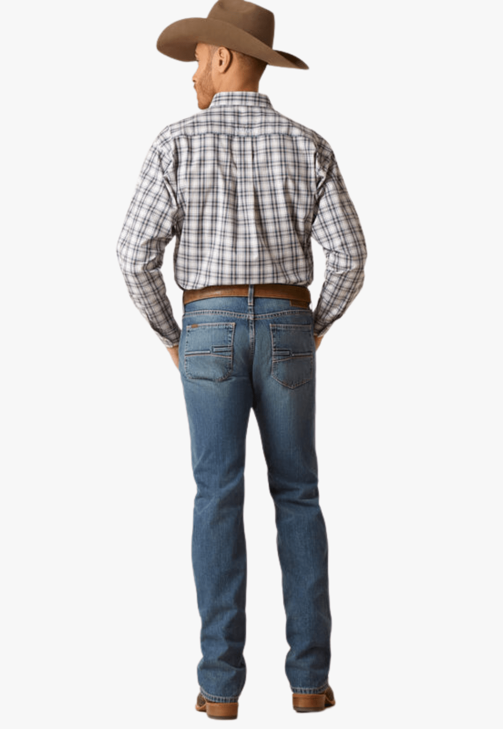 Ariat CLOTHING-Mens Jeans Ariat Mens M7 Ezra Slim Straight Leg Jean