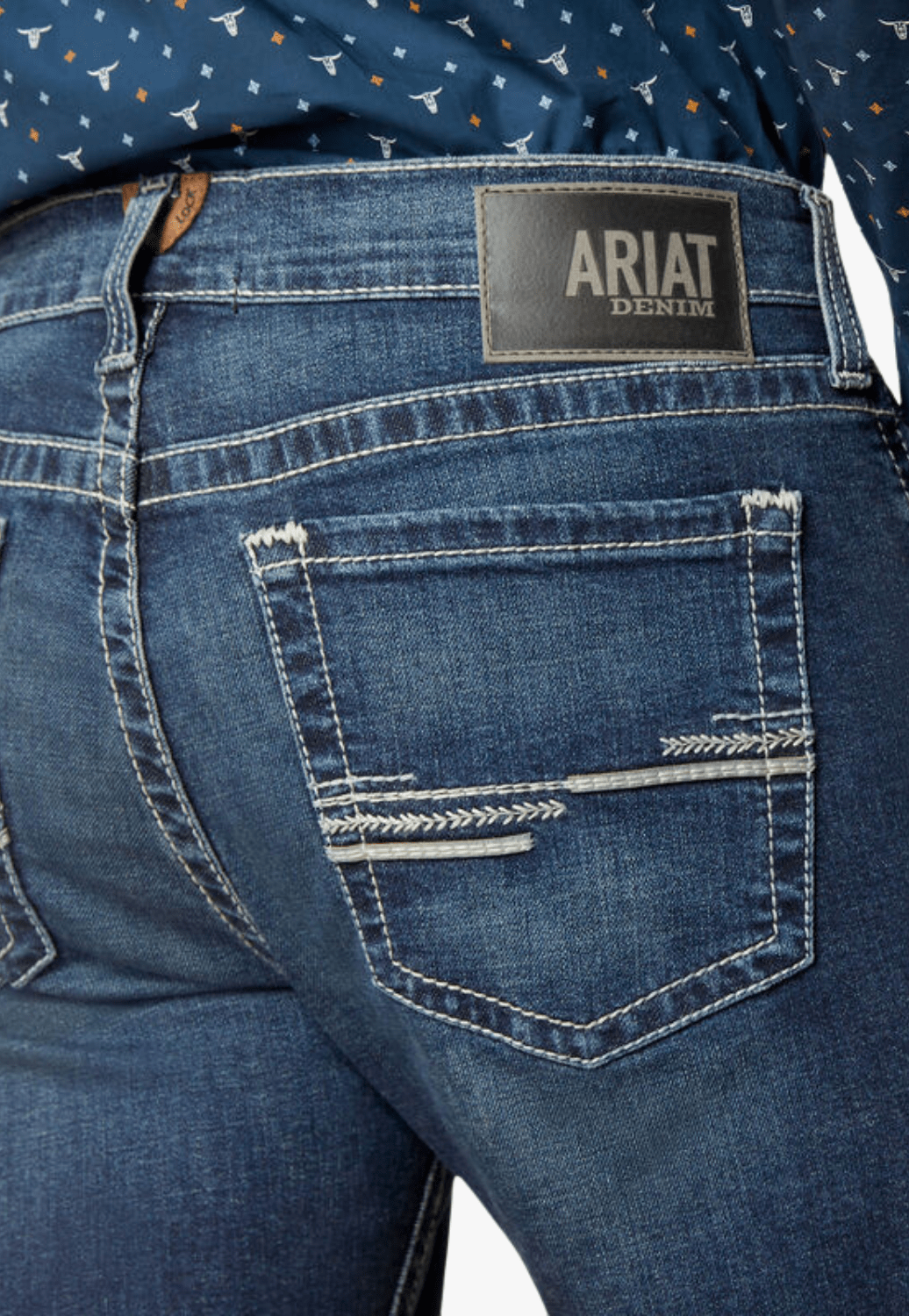 Ariat CLOTHING-Mens Jeans Ariat Mens M8 Easton Modern Slim Jean