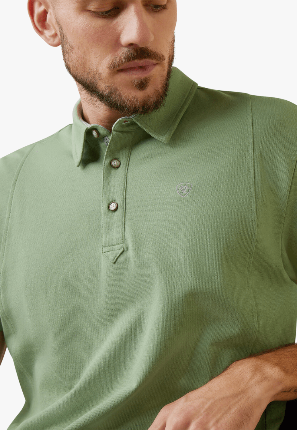Ariat CLOTHING-MensPolos Ariat Mens Medal Polo