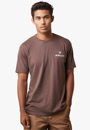 Ariat CLOTHING-MensT-Shirts Ariat Mens Patch T-Shirt