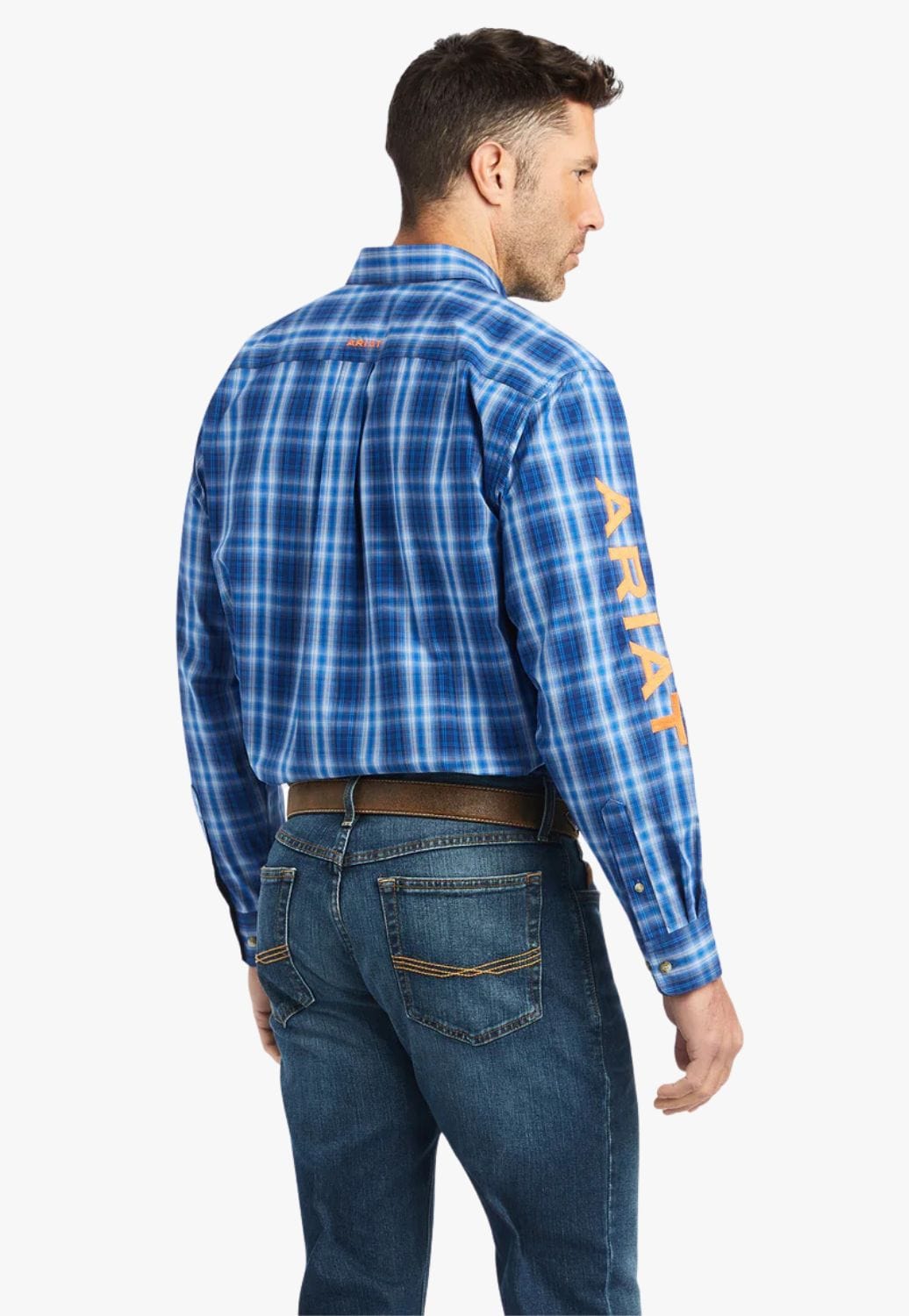 Ariat CLOTHING-Mens Long Sleeve Shirts Ariat Mens Pro Series Team Marcos Classic Long Sleeve Shirt
