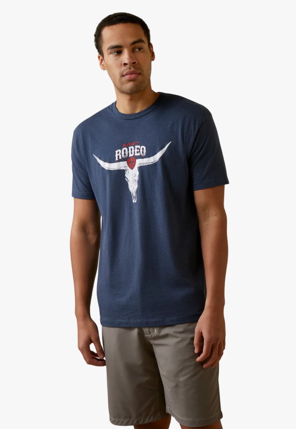 Ariat CLOTHING-MensT-Shirts Ariat Mens Rodeo Skull T-Shirt